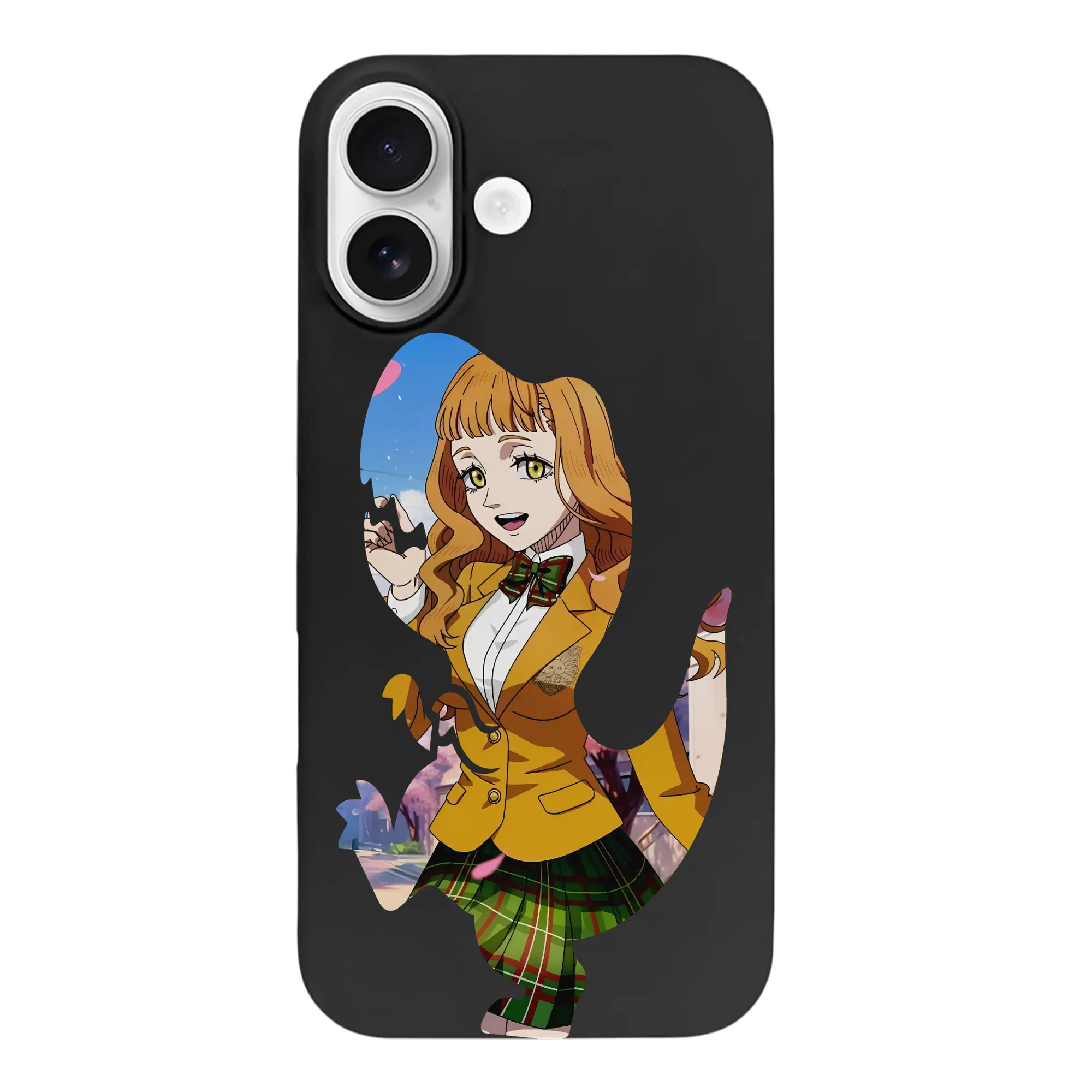 ブラッククローバー グッズ ミモザ・ヴァーミリオン - iPhone 17 シリーズ シリコンケース 薄型 耐衝撃 指紋防止 ソフトタッチカバー 精密フィット 傷防止 保護ケース iPhone 17/17 Air/17 Pro/17 Pro Max 対応